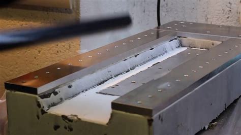 cnc machine bed in granite